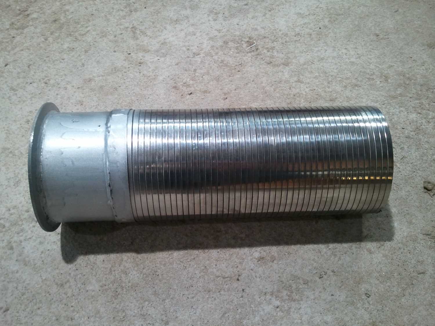 Гофра выхлопной системы D=125 L=350
